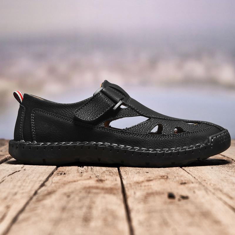 Men's Summer Casual Sandals Outdoor Comfort Slip Resistant Fisherman Shoes Hiking Sandals