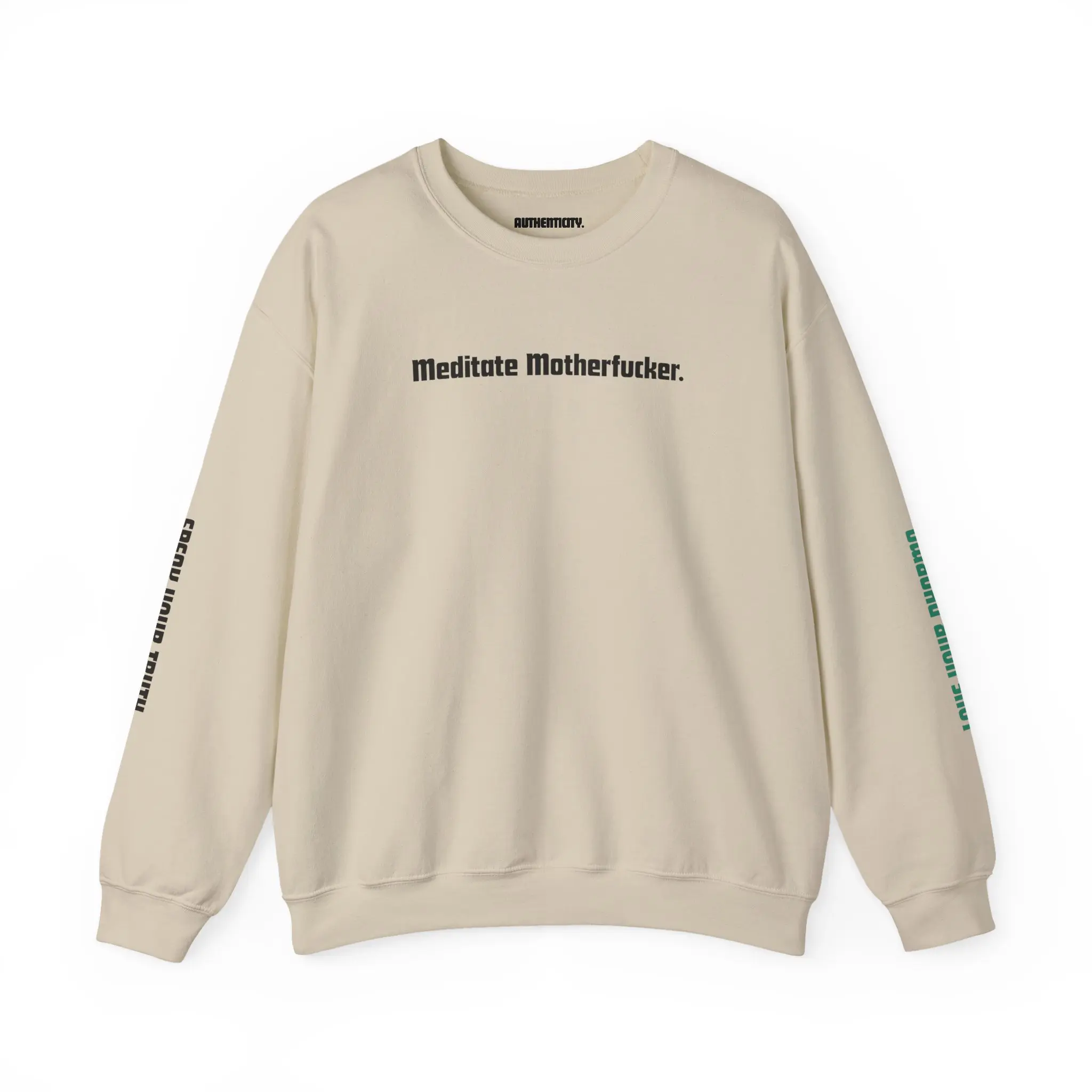 GRND Authenticity MMF Crewneck Sweatshirt | AUTHENTICITY Graphic Crewneck