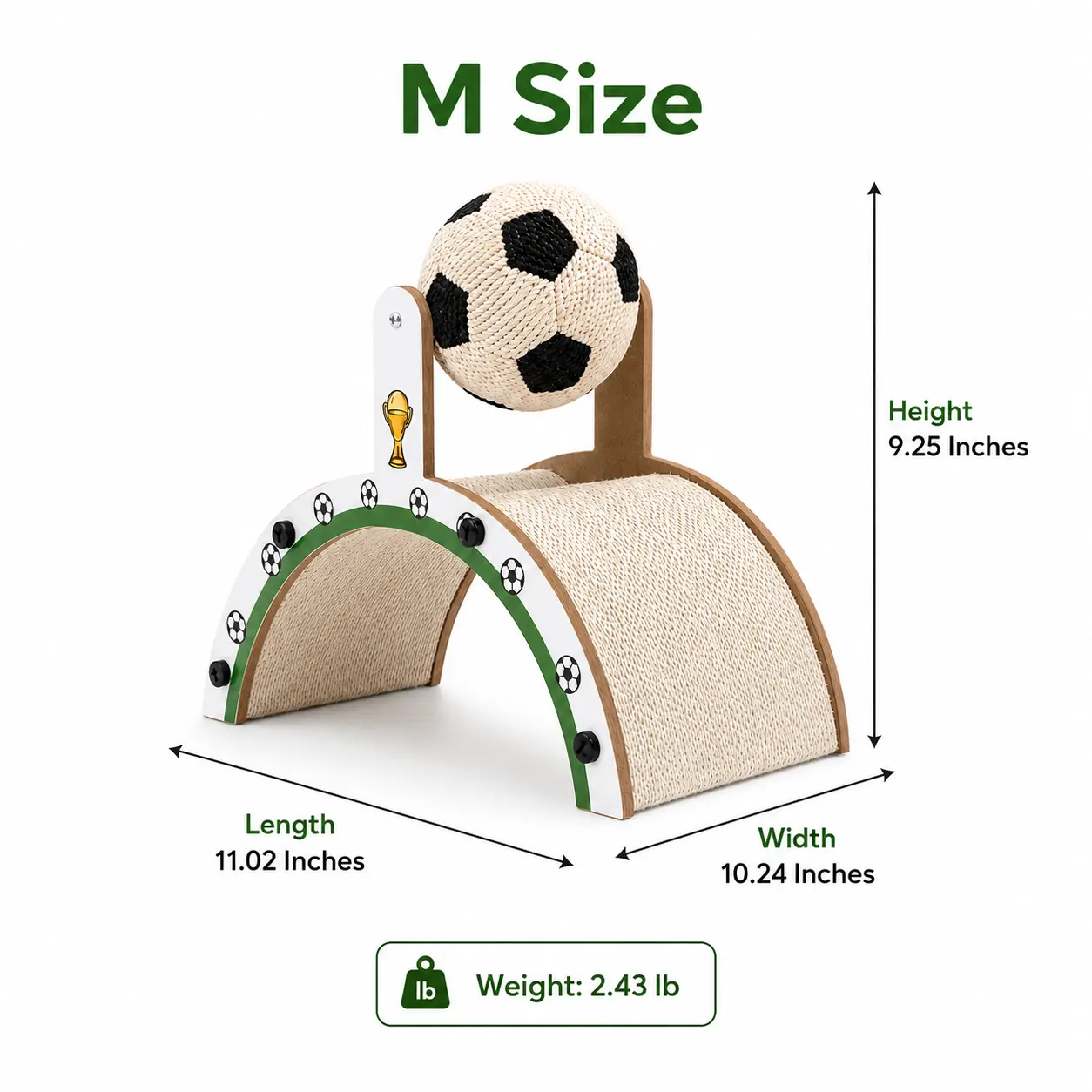 Soccer Cat Scratcher L