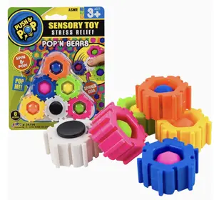 Push & Pop Gears Sensory Fidget Toy for Stress Relief