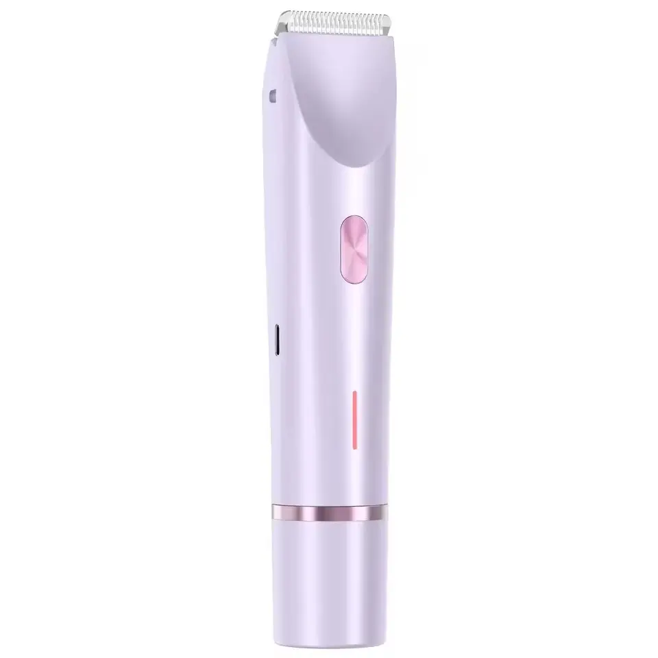 Women's Bikini Trimmer, Electric Razor for Face Body Intimate Areas Hair Removal, USB Rechargeable Travel Beauty Set, New Model Zb-0236L
