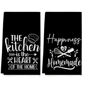 2pcs 30*14inch Ultra-Absorbent, Soft Kitchen Cleaning Cloth & Towel — Ideal for Cooking, Baking, Tea Service, Hand Drying, and General Cleaning. Perfect for Kitchen and Living Room Decor; an Essential Item for Any Home.