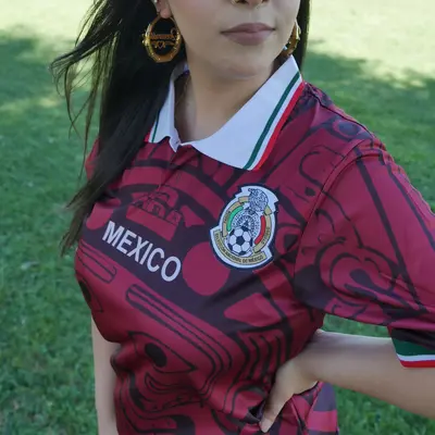 Red Mexico Jersey Outfit TikTok Shop