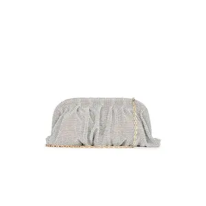 8 Other Reasons Rhinestone Clutch in Silver