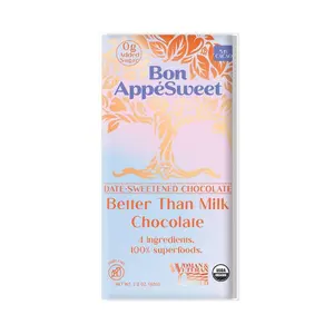 Better Than Milk Chocolate 54% - Organic Better Than Milk Chocolate 54% - Organic