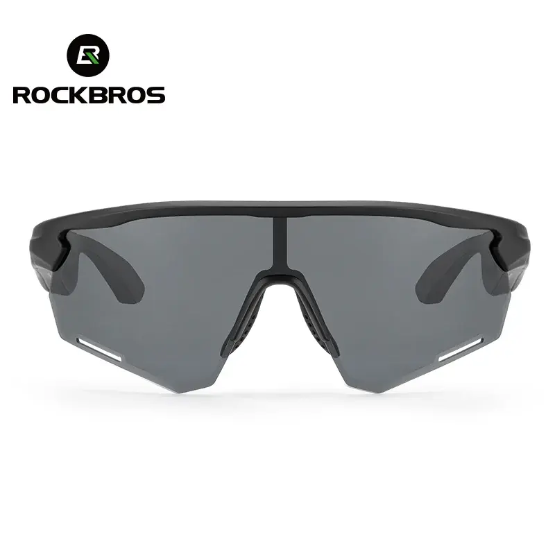 ROCKBROS Magnetic Adjustable Smart Glasses - Bluetooth Audio Music Player, Outdoor Wearable, Integrated Audio Control, Curved Temples, Modern Design, 120mAh Batteries, TAC Polarized Lenses, One Button, Lithium Ion