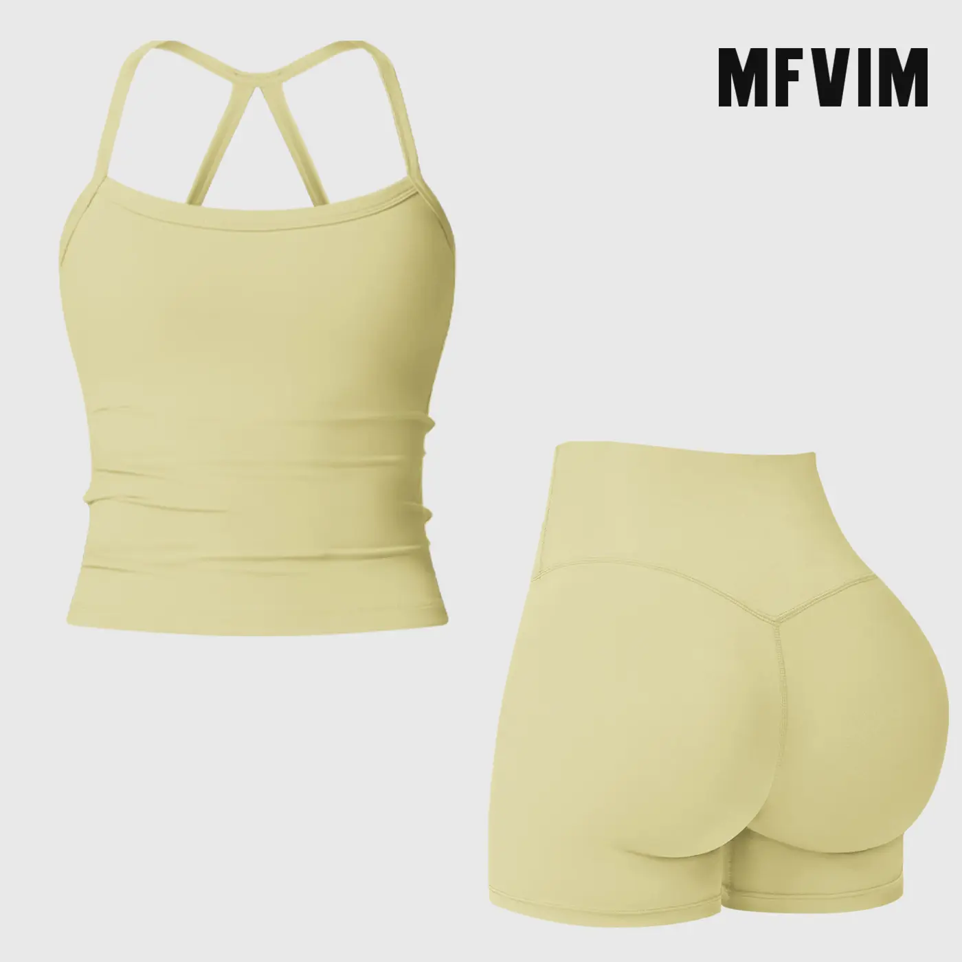 Shorts Set - Goose Yellow