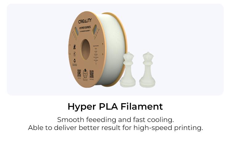 Creality Ender-3 V3 KE 3D Printer - Fused Deposition Modeling Technology, 500mm/s Max Printing Speed and X-axis Linear Rail