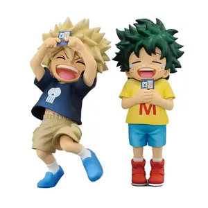 In Stock 11cm Anime My Hero Academia Midoriya Izuku Bakugou Katsuki Childhood Series Anime Figure Toys for Kids Christmas Gift