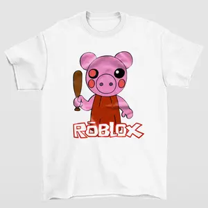 Roblox Piggyyy Shirt Featuring Iconic Game Character Design