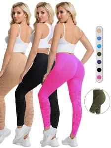 High Waist Shaping Sculpting Pants, Sporty Fitness Yoga Training Tights, Enhance Hip Control & Waistline Tight Fit, Pack of 1/3 Pieces, Comfy Stretchy Leggings