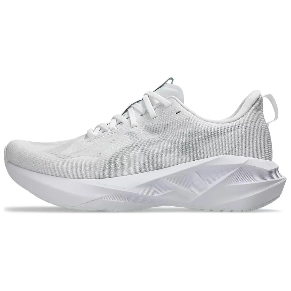 ASICS Novablast 5 White Piedmont Grey Versatile Comfort Low Top Running Shoes Men's 1011B974-100