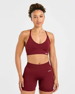 AYBL Adapt Seamless Sports Bra with V-Shaped Waistband & Adjustable Straps for Custom Fit and Optimal Support