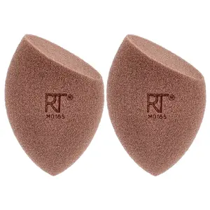 Real Techniques New Nudes 2.0, Bare Finish Sponge Duo, 2 Sponges