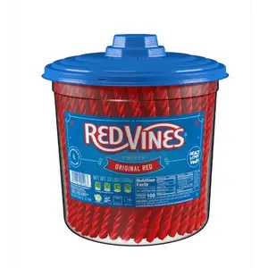Red Vines Original Red Licorice Twists, 3.5 lb. (00106) Soft Chewy