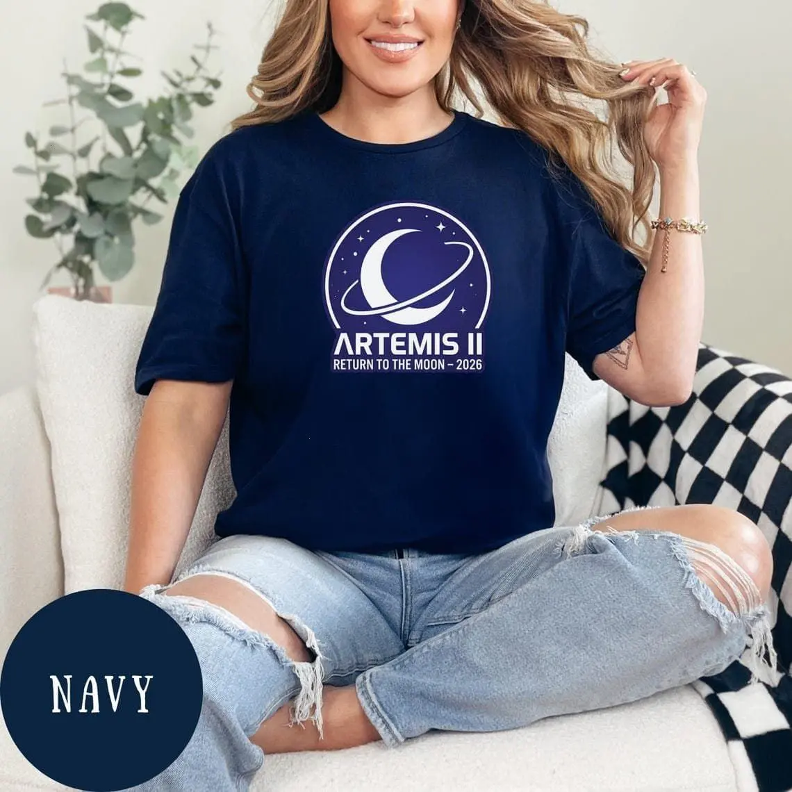 [Sale off up to 50%] Artemis 2 Shirt 2026, Return to the Moon Tee, Space Mission Shirt, Retro Space Logo Tee, Moon Landing tshirt, Space Lover Gift, Graphic Streetwear T-shirt