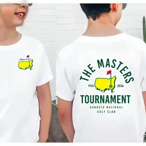 Youth & Adult 2026 The Masters Tournament Golf T-Shirt, Unisex Tropical Streetwear Round Neck for Youth Clothing, Summer Gift, Apparel Made In The USA	