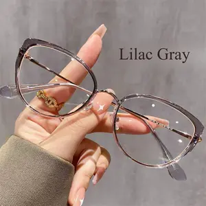 Women's Cat Eye Blue Light Blocking Reading Glasses with Anti-Eyestrain HD - Lightweight Computer & Gaming Eyewear, Digital Screen for Tablet Smartphone TV- for Office, Home, No Power Needed, Fashionable Eyewear, Durable Metal Hinges with Glasses Case