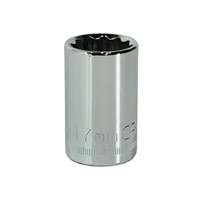 Craftsman 17mm 1/2" Drive Metric 12 Point Socket 44237