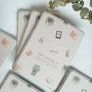 Homebody Kindle Case Clear Back Design for 11th Gen Paperwhite 12th Gen Paperwhite Colorsoft & 11th Gen 6 Kindle Basic Protective Cover with Hand Strap - Ebook