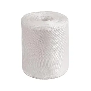Fiberglass Cloth Tape Non Adhesive Fiberglass Repair Tape Plain Weave Fiberglass Cloth Roll for Joint Repair, Reinforcement,  Saturation, Heat-Resistance, Insulation (4 in x 99 FT)