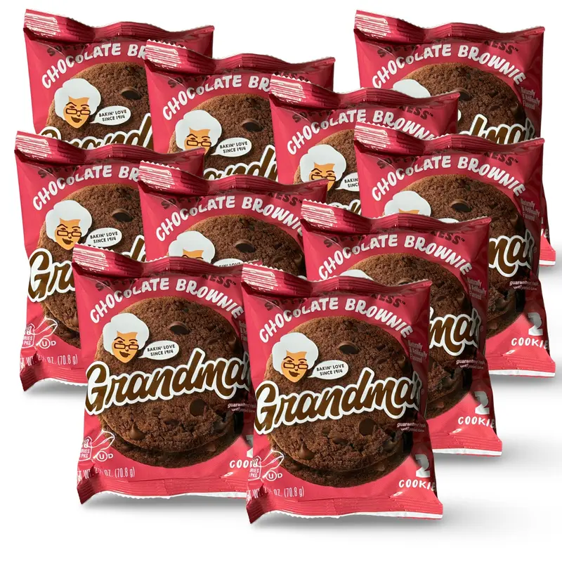 Grandma's Cookies 10 Pack, Brownie Chocolate Chip