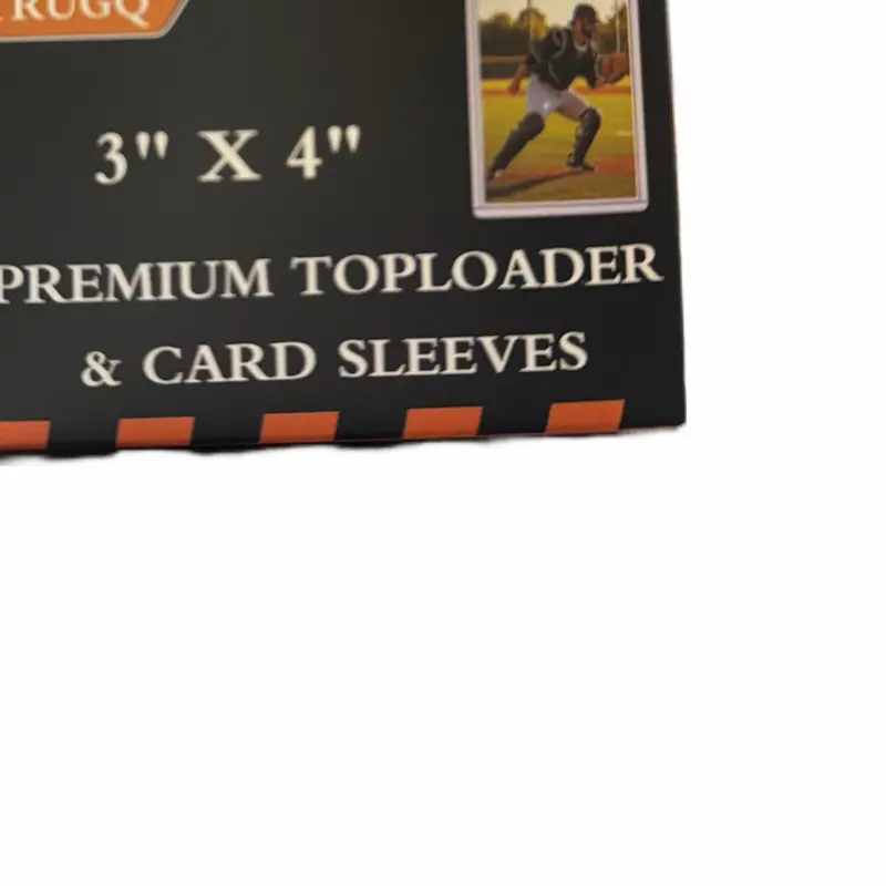 Trugq Premium Toploader 3" x 4" Card Sleeves for Collectors and Trading Card  Enthusiasts - TikTok Shop