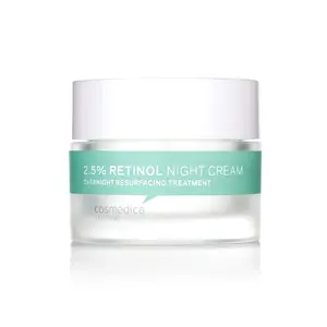 Cosmedica Skincare Retinol Night Cream – Anti Aging Face Moisturizer with Retinol (Vitamin A) & Hyaluronic Acid – Wrinkle Repair Cream for Acne, Fine Lines & Dark Spots – Night Cream for Face, 1.7 oz
