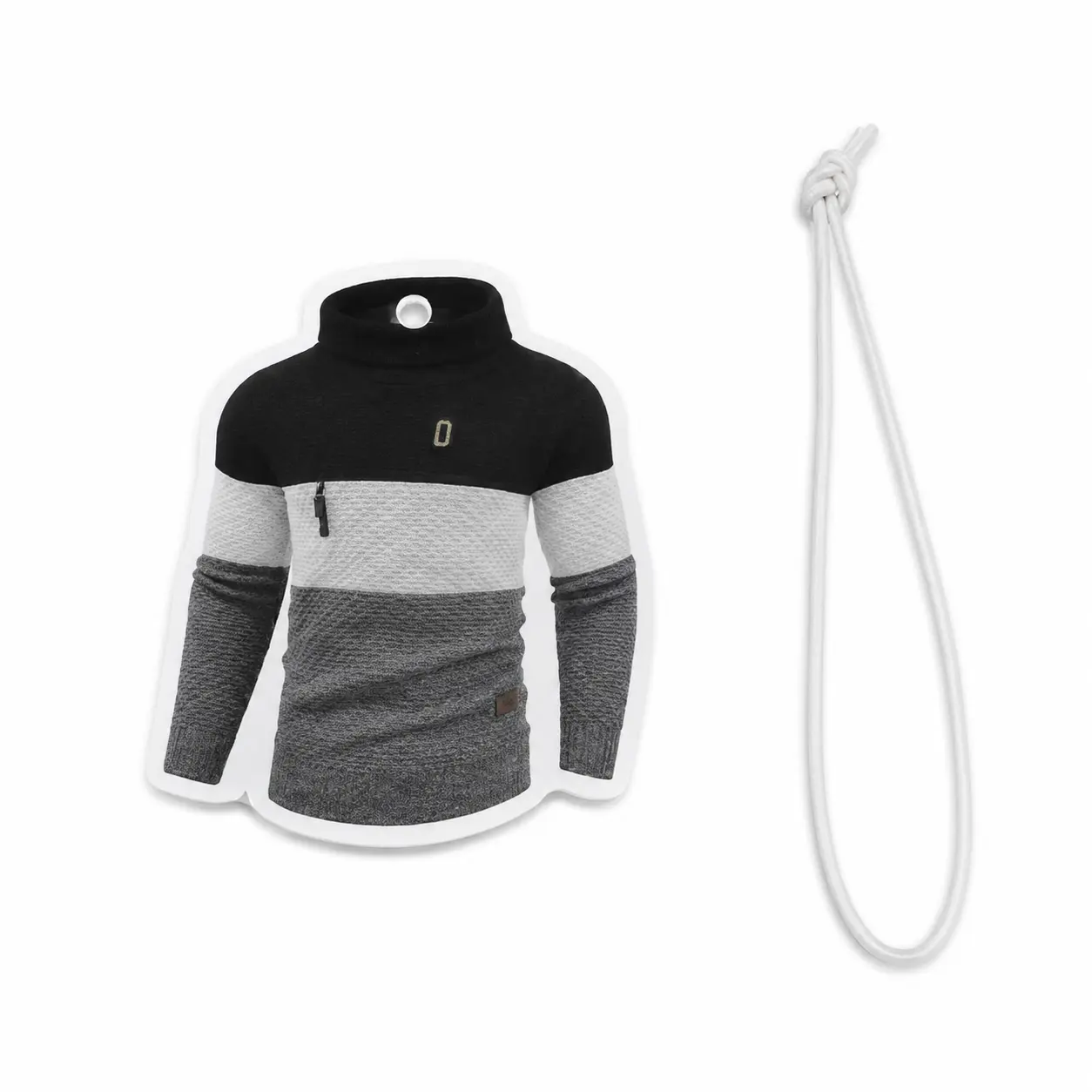 Men's Sweater-Shaped Fragrance Sachet with Gift, Casual Wear Pullover Sweater-Inspired Polyester Knit Home/Closet Freshener