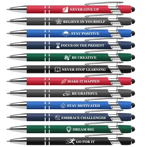 12/24/36 Pcs Funny Ballpoint Pen, Inspiring Pen Set, Inspirational Quote Ballpoint Pens, Black Ink, Motivational Gifts for Office & School, Encouragement Gifts for Men & Women, Multicolor, Writing Pens, Office Supplies