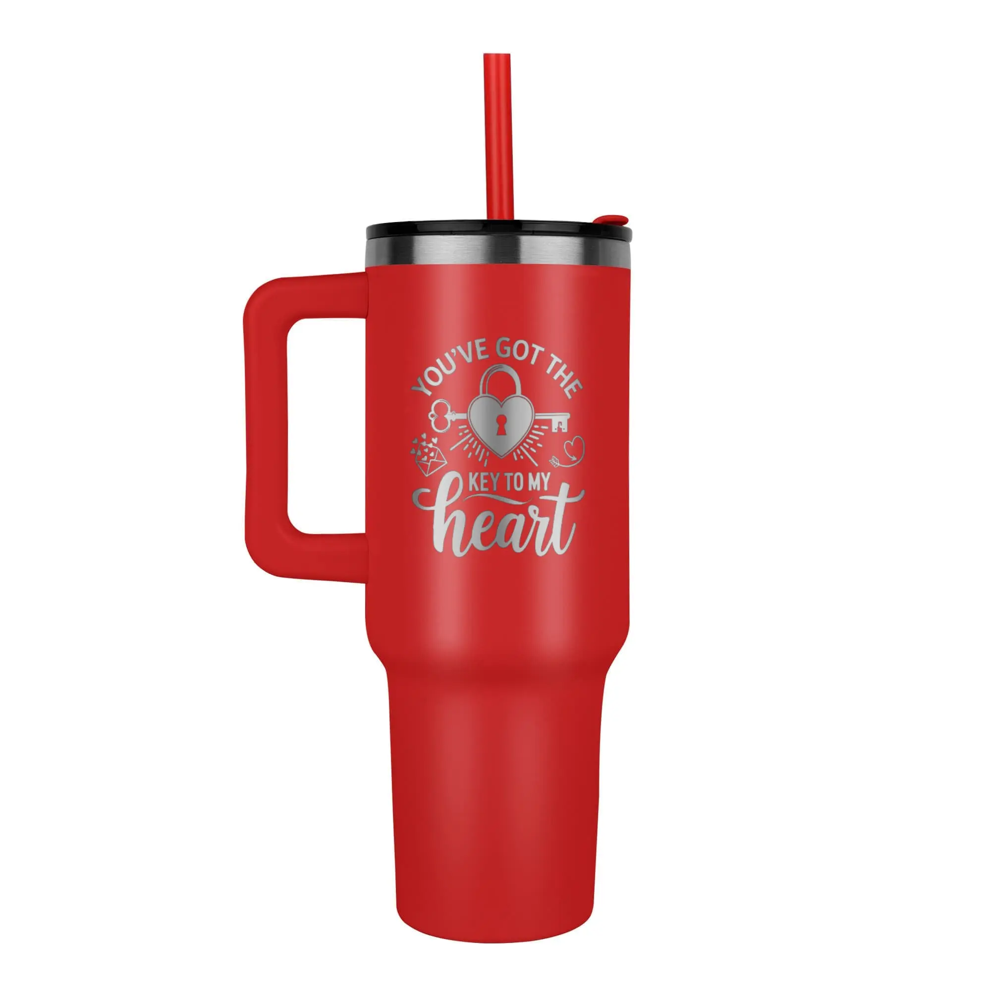 Tumbler For Girlfriend - Pinnacle 40 oz Laser Engraved Tumbler