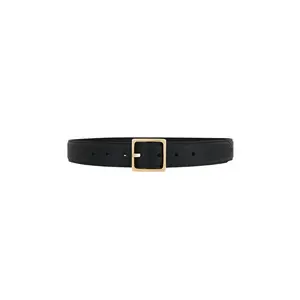 Favorite Daughter The Allie Belt in Black & Antique Brass