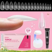 Medium Stiletto 16Sizes 224Pcs(Kit)