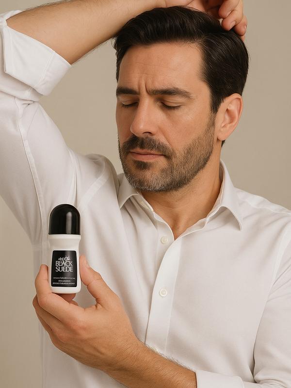 Avon Black Suede Roll-On Deodorant - 3 Pack of 2.6 fl oz Anti-Perspirant Deodorant for Men and Women