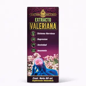 Valerian Root Extract Liquid 60 ml – Herbal Dietary Supplement for Nervous System Support, Relaxation & Sleep Support