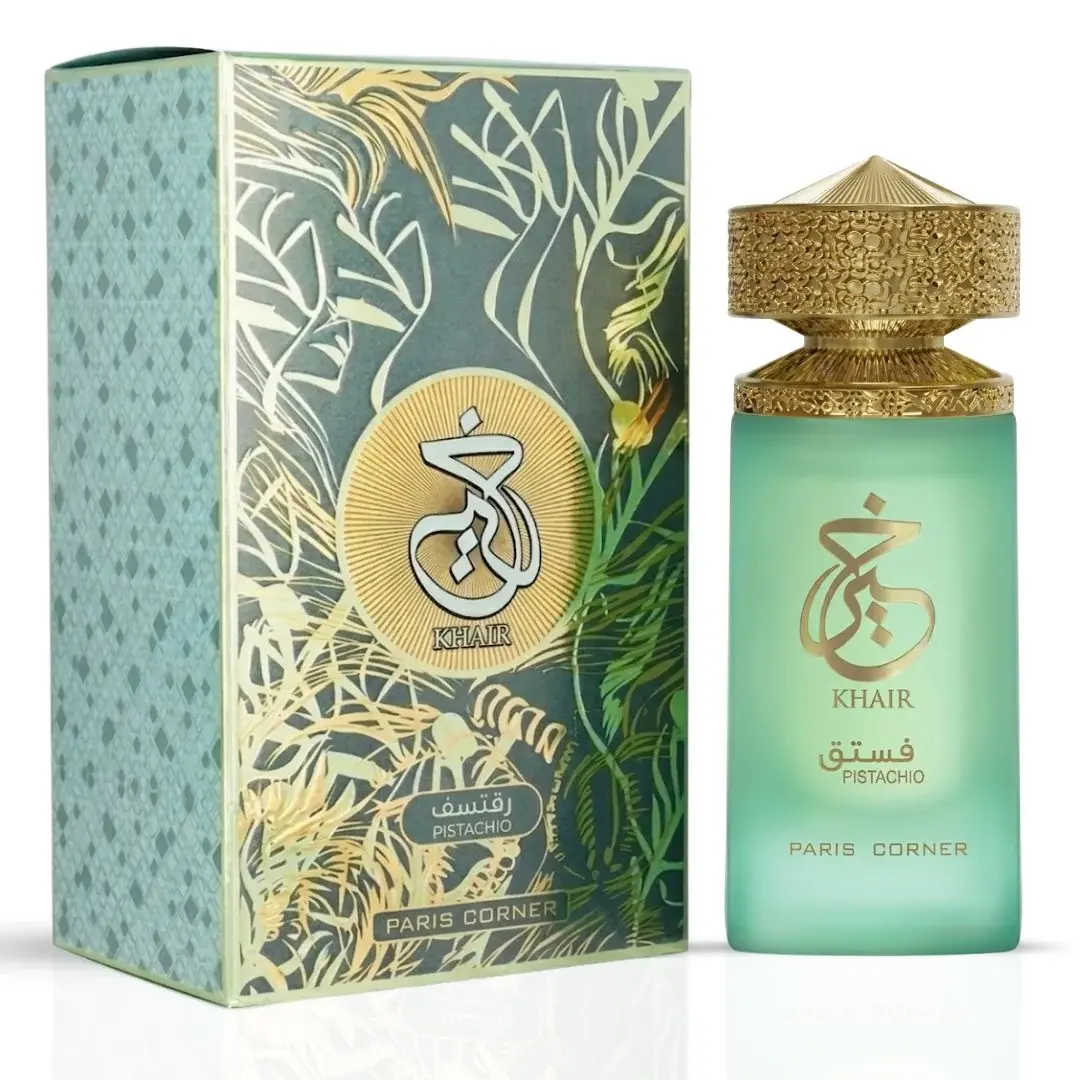 Khair Pistachio Eau de Parfum Spray 100ml (3.4 oz) by Paris Corner Khair Pistachio Eau de Parfum Spray 100ml (3.4 oz) by Paris Corner