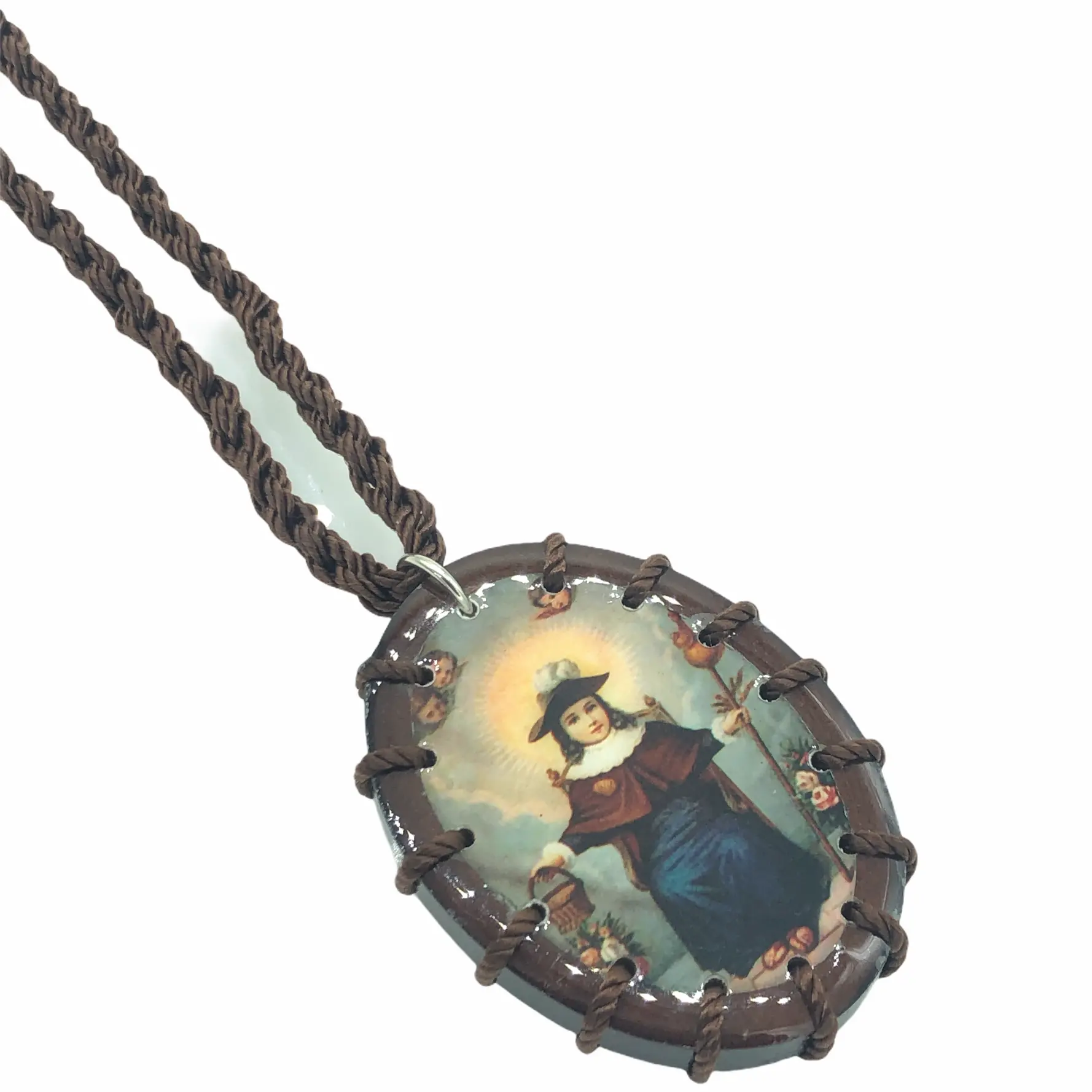 Holy Child of Atocha Oval Scapular