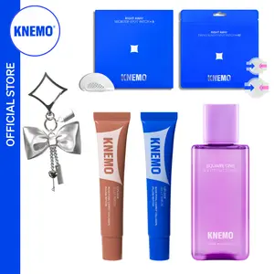 [KNEMO Official] TikTok EXCLUSIVE KNEMO Bundle - Liplock Duo with Ribbon Keychain, Soothing Toner, Thincognito Pimple Patch, Microtip Pimple Patch | Full bundle for sensitive skin, hydration, skin barrier repair