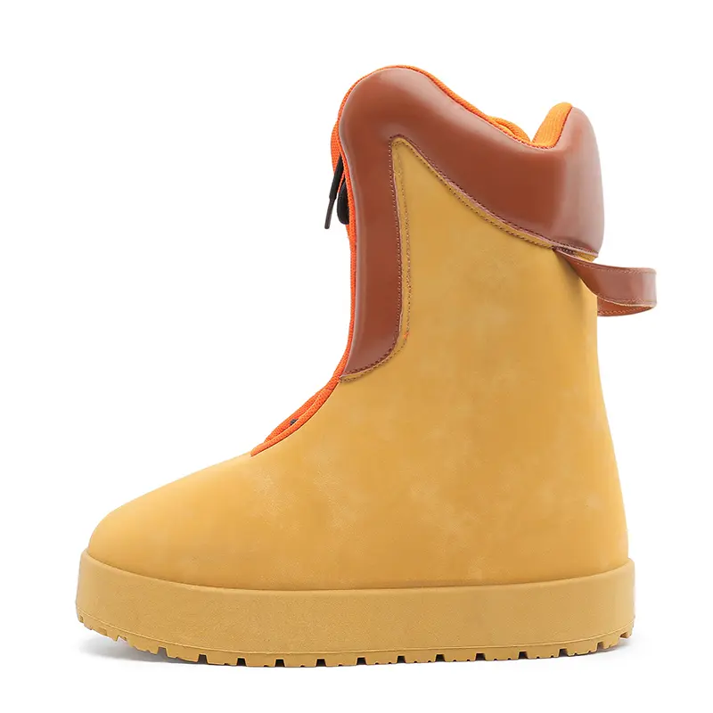 AOPLUS Unisex Chunky Platform Boots Oversized Cartoon Style Sneaker Boots with 1.38" Instant Lift Streetwear Fashion Shoes