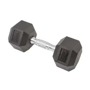 York Rubber Hex Dumbbells