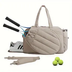 2026 New Model, Couple Model, Unisex Tennis, Badminton, Pickleball Sports Bag with Shoe Compartment and Wet Bag, Holds 2 Rackets, Sports Travel Bag for 15.6 Inch Laptop, Weekend Short Casual Tote Bag, A Must-Have for Fashion Experts, Back-to-School G