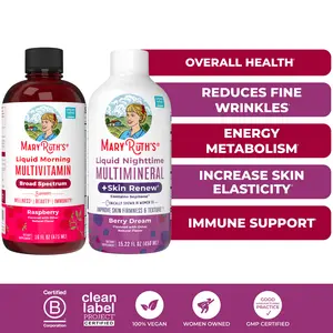 MaryRuth's Daily Health & Skin Renew Bundle - Liquid Morning Multivitamin - Liquid Nighttime Multimineral + Skin Renew MaryRuth's Daily Health & Skin Renew Bundle - Liquid Morning Multivitamin - Liquid Nighttime Multimineral + Skin Renew