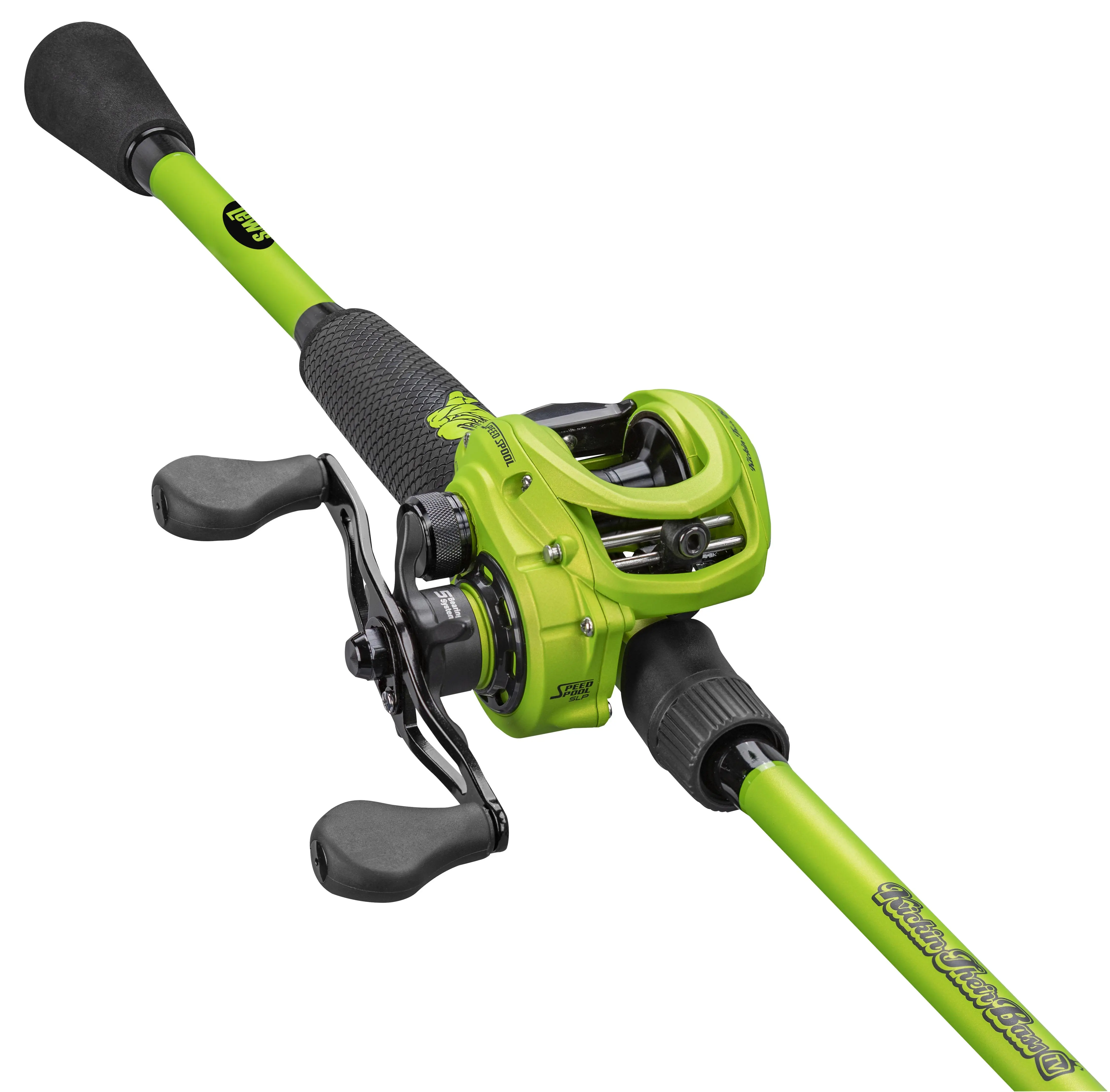 Kickin' Their Bass x Lew's Baitcast Combo (RIGHT)