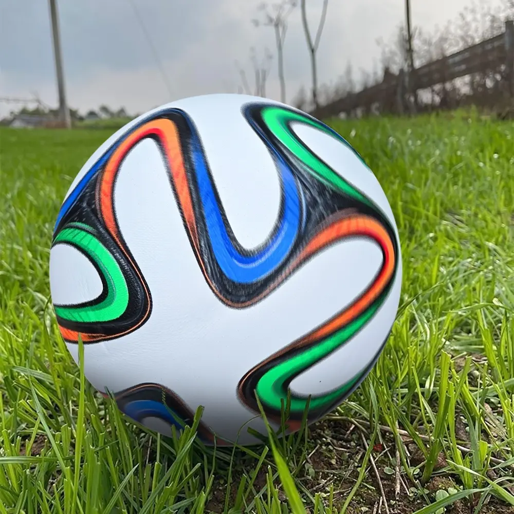 Size 5 Football, Soccer Ball, Soccer Trainer Ball, Skill Trainer Ball, 1 Count Seamless Design Football, High Elasticity Football for Professional Training & Competition, Ideal Gift for Sports Enthusiasts, Soccer Equipment, Soccer Gear, Football Balls