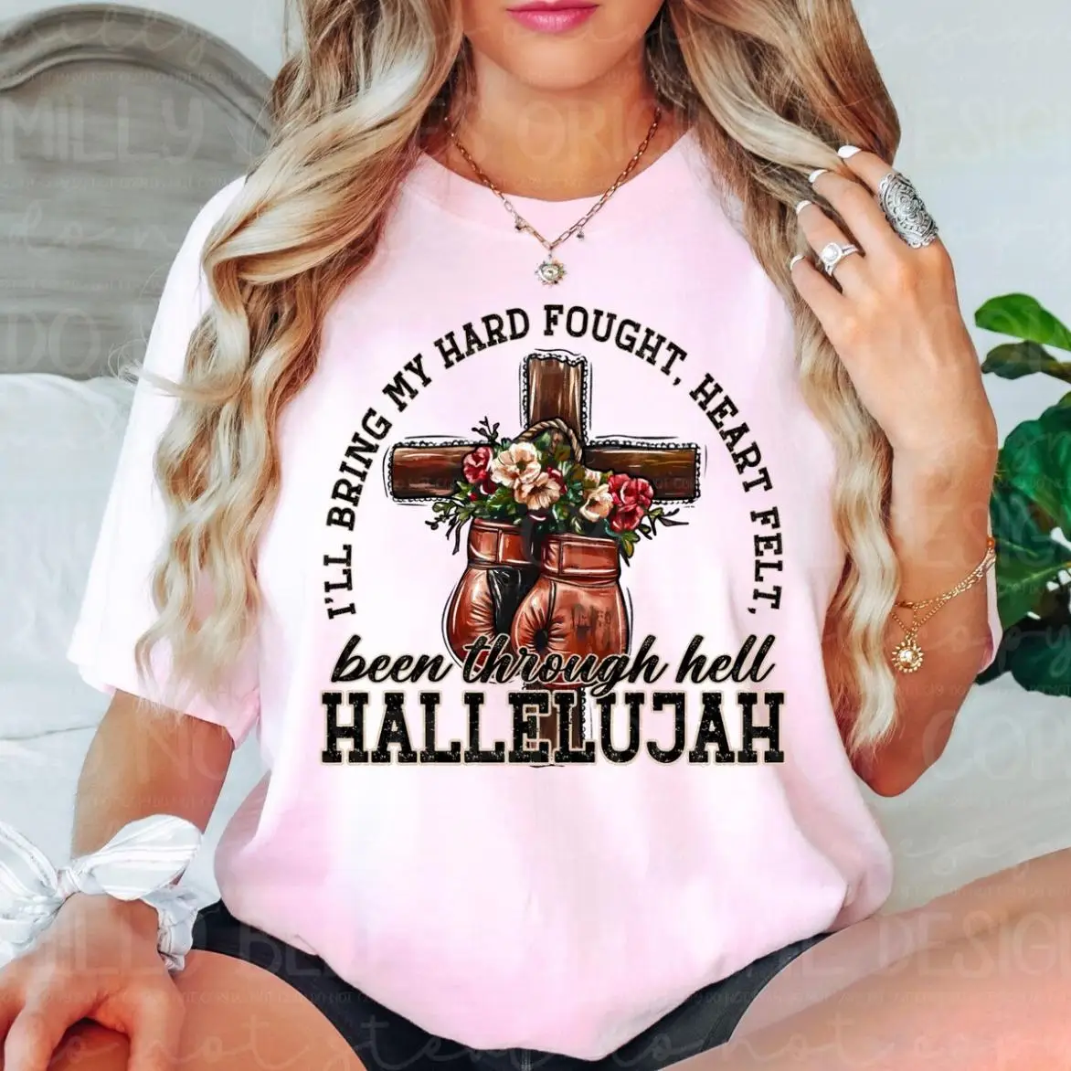 Hard Fought HallelujahShirt, I’ll bring my hard-fought heartfelt, Casual Style, Vintage Fashion, Classic Styles for Everyone