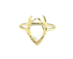 Deer Antler Ring