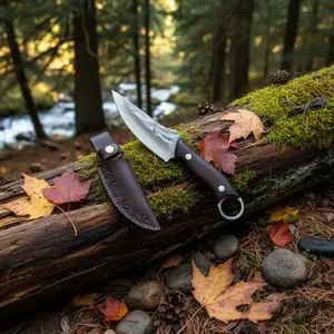 pm-Viking knife Chef Japan Kitchen Meat CleaverButcher Boning Knife with Sheath, Kitchen MeatCleaver Butcher, Handmade Forged Knife for MeatCutting Meatcleaverset Utensils Stainless Steel Home