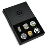 Brimz Supply Golf Ball Marker Set - 5 High-Quality Magnetic Golf Ball Markers with Hat Clip for Convenient Access on the Course