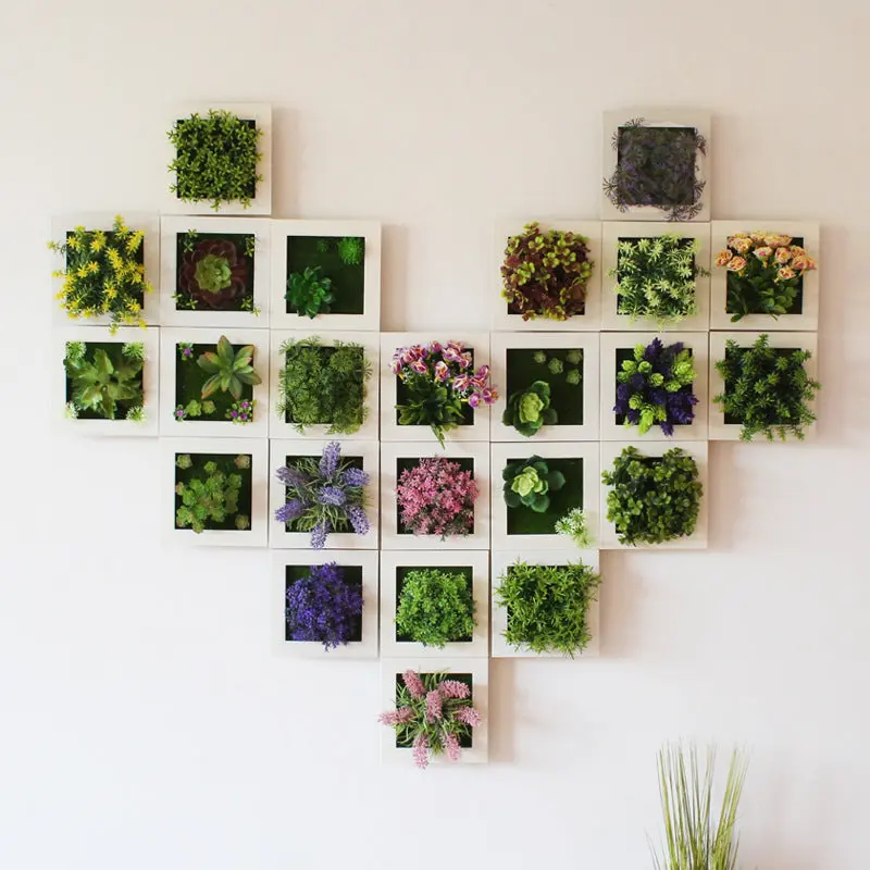 Succulent Wall Hanging Artificial Flower Decor