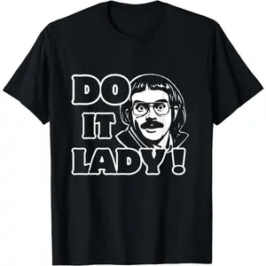 [100% Cotton] Funny Do It Lady Chit Humor T-Shirt Graphic Tees Golf Gift T-Shirt For Men And Women